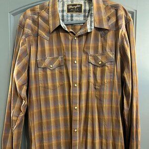 Wrangler Retro Button Up